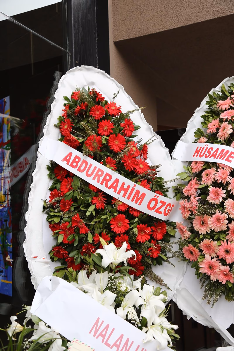 Mahmut Ceylan sergilerinden bir kare.